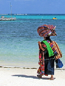 Beach-Towel-Lady-Belize-2010